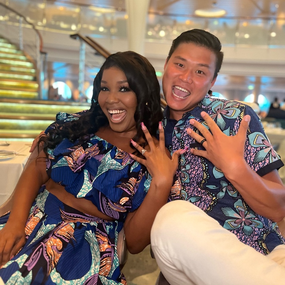 Floral Blue Maxi Dress Set